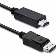 Kable komputerowe i do monitorów - DisplayPort v1.2 M/ Hdmi | 4Kx2K | 1,0m - miniaturka - grafika 1