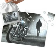 Puzzle - PUZZLE TRADYCYJNE - MOTOR MOTOCYKL MEGA WZORY PREZENT 24el + WORECZEK - miniaturka - grafika 1