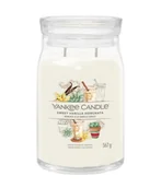 Świece - Yankee Candle Sweet Vanilla Horchata Signature Jar Świeca zapachowa 567 g - miniaturka - grafika 1
