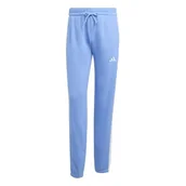 Spodnie rowerowe - adidas Kobiety ESSENTIALS 3-STRIPES FRENCH TERRY CUFFED PANTS, blue fusion/white, XXS - miniaturka - grafika 1