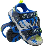 Buty dla dziewczynek - Bejo SANDAŁY I KLAPKI ELSI KIDS NAVY/LAKE BLUE/LIME 25 - miniaturka - grafika 1