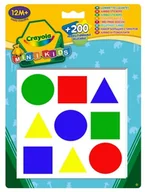 Zabawki kreatywne - Crayola, zestaw kreatywny Naklejki Mini Kids Jumbo - miniaturka - grafika 1