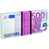 Szkolne artykuły papiernicze - Notes 500 Euro 70 kartek - miniaturka - grafika 1