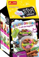 Zabawki kreatywne - Ranok Peeling do ciała + sól do kąpieli Kawa z cynamonem CREATIVE - miniaturka - grafika 1