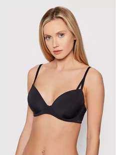 Calvin Klein Underwear Biustonosz push-up 000QF6016E Czarny - Biustonosze - miniaturka - grafika 1