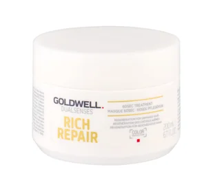 Goldwell Dualsenses Rich Repair Treatment, 60 sekundowa Maseczka 200ml - Maski do włosów - miniaturka - grafika 2