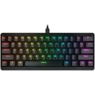 Klawiatury - Cougar Puri Mini RGB czarna GR-WM1MI-PRMR - miniaturka - grafika 1