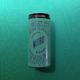 Hard Beans Nitro Cold Brew Classic 200 ml - Soki i napoje niegazowane - miniaturka - grafika 3