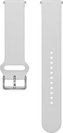 Akcesoria do smartwatchy - Polar Polar watch strap 20mm S-L T, white silicone - miniaturka - grafika 1