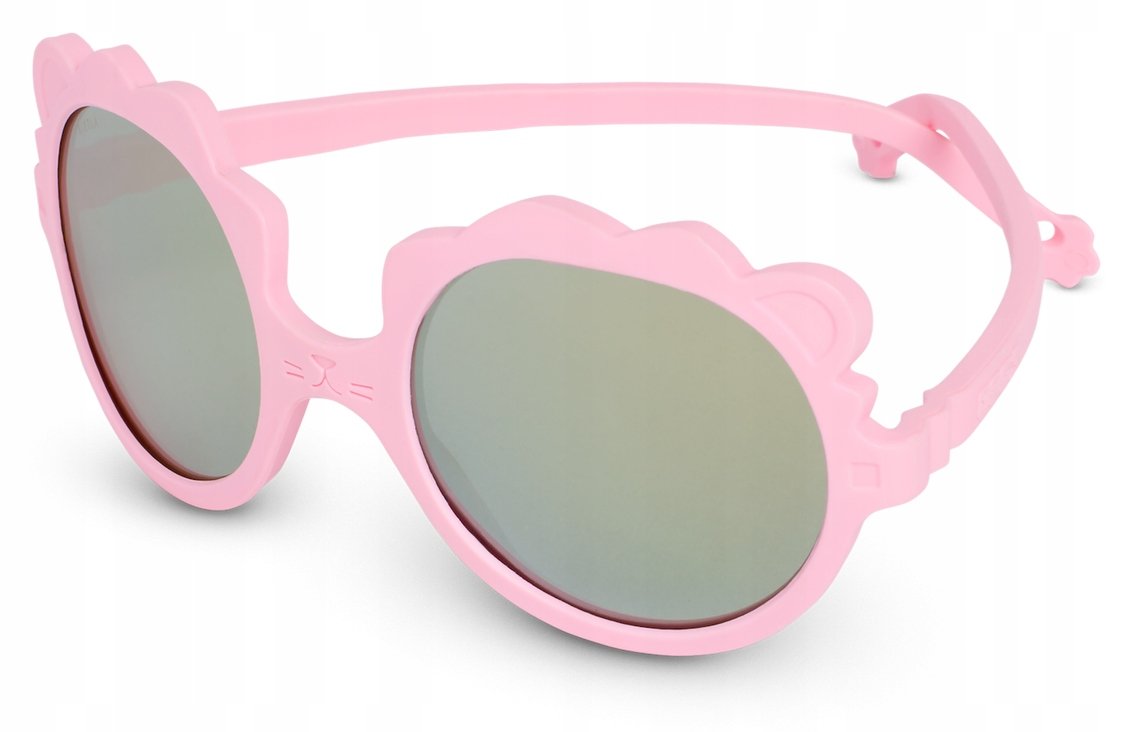 Kietla Lion dziecięce okulary przeciwsłoneczne 1-2 lat UV400 pink