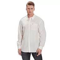 Koszule męskie - Wrangler Koszula męska 1 PKT, biała (Worn White), rozm. XL, Worn White, XL - miniaturka - grafika 1