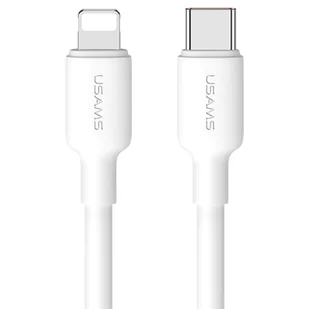 USAMS Ład. siec. 1xUSB-C PD30W PD3.0 Fast Charging US-CC186 + kabel USB-C/Lightning US-SJ610 biały/white YX Series YXXLOGTC04 - Ładowarki do telefonów - miniaturka - grafika 15
