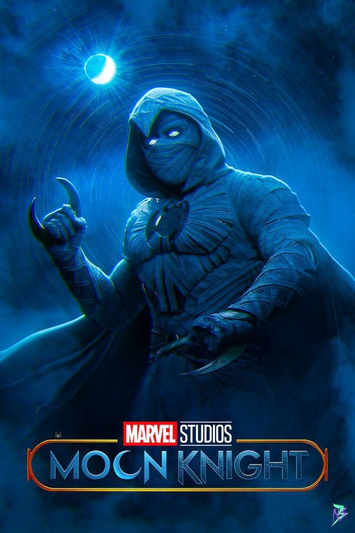 PODKŁADKA POD MYSZ Z Nadrukiem 22x18 cm Moon Knight Marvel Tekst Prezent