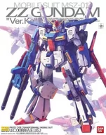 Figurki dla dzieci - gundam - mg 1/100 zz gundam ver. ka (campaign) - model kit - miniaturka - grafika 1