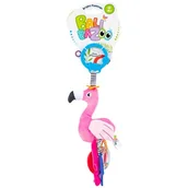 Zabawki interaktywne dla dzieci - Balibazoo, zawieszka, flaming - miniaturka - grafika 1