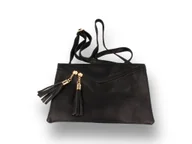 Torebki damskie - Torebka damska Listonoszka z frędzlami - miniaturka - grafika 1