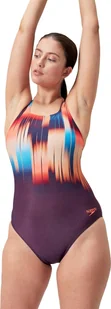 Speedo Damski Strój kąpielowy DIGI PLMT MDLT AF - Stroje kąpielowe - miniaturka - grafika 1