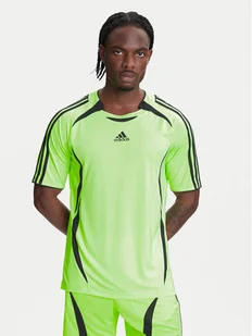 adidas T-Shirt Teamgeist adicolor JX1538 Zielony Loose Fit - Koszulki męskie - miniaturka - grafika 1