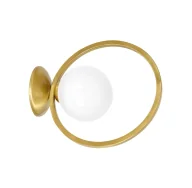 Lampy ścienne - Złoty kinkiet glamour - K442 P4-H25 - miniaturka - grafika 1