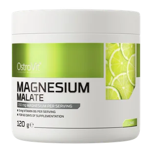 OstroVit Jabłczan Magnezu, smak limonkowy, 120 g - Witaminy i minerały OstroVit Jabłczan Magnezu, smak limonkowy, 120 g - Witaminy i minerały - miniaturka - grafika 1