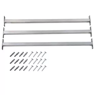 VidaXL Regulowane barierki zabezpieczające okno, 3 szt., 710-1200 mm - Akcesoria do okien - miniaturka - grafika 1