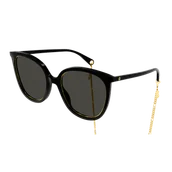 Okulary przeciwsłoneczne - Okulary przeciwsłoneczne Gucci GG1076S 001 - miniaturka - grafika 1