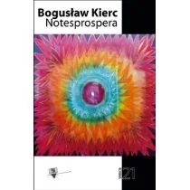 Kierc Bogusław Notesprospera - Poezja - miniaturka - grafika 1