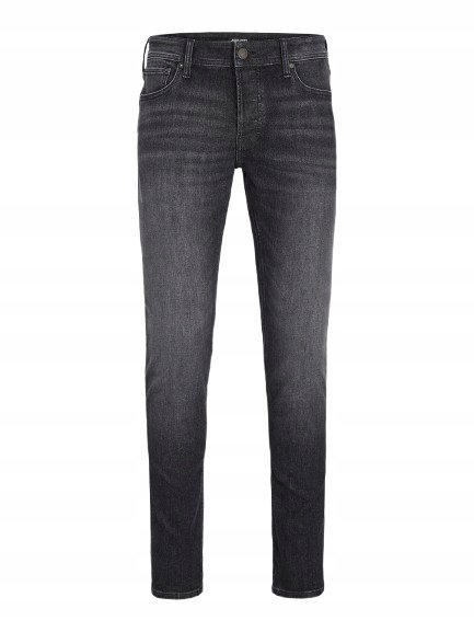 JACK&JONES SPODNIE JEANSOWE MĘSKIE SZARE CASUAL 29/30 1JXH