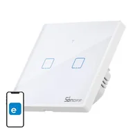 Systemy inteligentnych domów - Włącznik światła SONOFF T2EU2CTX - miniaturka - grafika 1