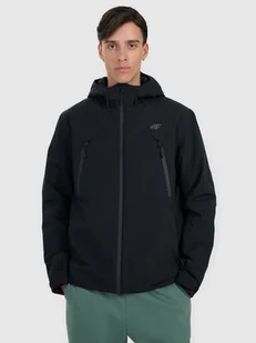 4F Kurtka przejściowa membrana 10000 męska - czarna 3XL - Kurtki i kamizelki sportowe męskie - miniaturka - grafika 1