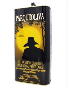 ALMAZARAS de la SUBBETICA -PARQUEOLIVA  PRIEGO DE CORDOBA PDO OLIWA Z OLIWEK EXTRA VIRGIN, 5 LITRÓW - Zdrowa żywność - miniaturka - grafika 1