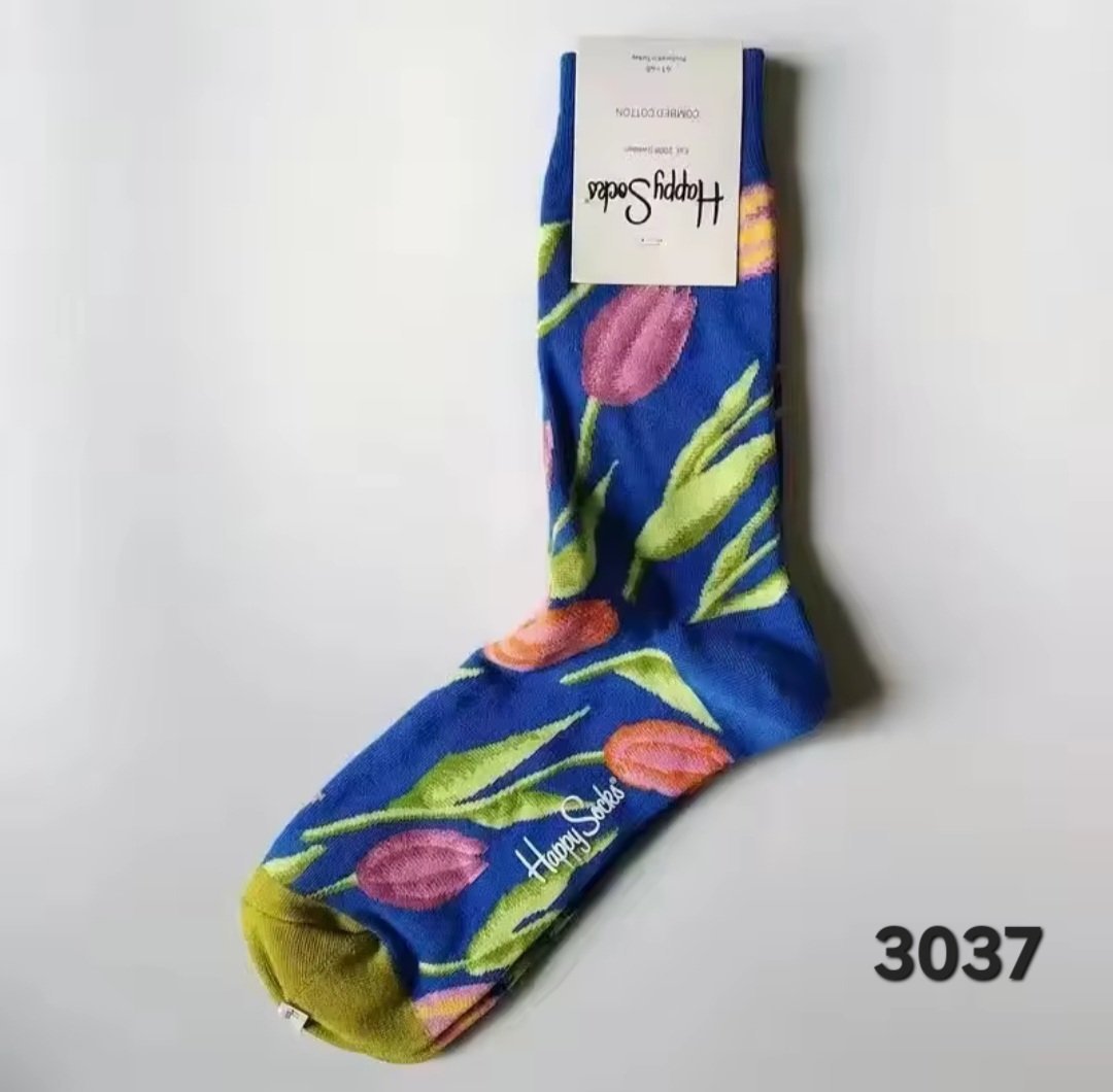 Kolorowe skarpety Happy Socks unisex rozmiar 41-46 (3037)