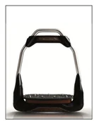 Akcesoria jeździeckie - FreeJump Strzemiona AIRS - czarny/czekoladowy 0-30 - miniaturka - grafika 1