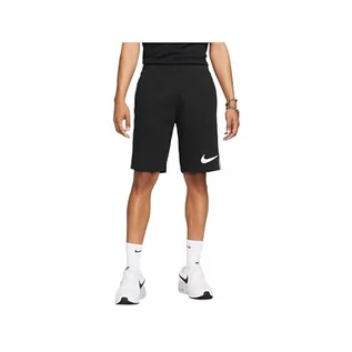 Spodenki damskie - Nike Męskie szorty M NSW Repeat Sw Ft Short, czarne, FJ5317-010, XL - grafika 1