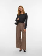 Swetry damskie - Vero Moda Sweter w kolorze antracytowym - miniaturka - grafika 1