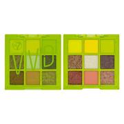 Cienie do powiek - W7 Vivid Fluorescent & Fabulous Pressed Pigments Paleta Cieni Do Powiek Glowin' Green - miniaturka - grafika 1