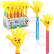 Bańki mydlane - Bańki mydlane łapka emotka kłapacz 60ml - zabawka - miniaturka - grafika 1