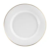 Talerze - Talerz Płytki Porcelanowy 27 Cm Plus Gold Villa Italia - miniaturka - grafika 1