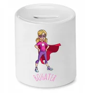 Skarbonki - Skarbonka Dla Kuzynki na Urodziny na Prezent z Nadrukiem ze Zdjęciem + Opakowanie na prezent (wzór 01) - miniaturka - grafika 1