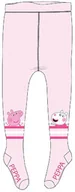 Rajstopy dziecięce - Dziewczęce rajstopy bawełniane Disney Świnka Peppa Różowe - miniaturka - grafika 1