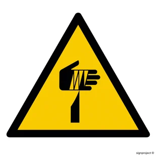 GD022 OSTRZEŻENIE PRZED SUBSTANCJAMI ŁATWOPALNYMI, PS - PŁYTA PCV 1MM FOTOLUMINESCENCYJNA; (200X200MM) - Tablice BHP - miniaturka - grafika 1