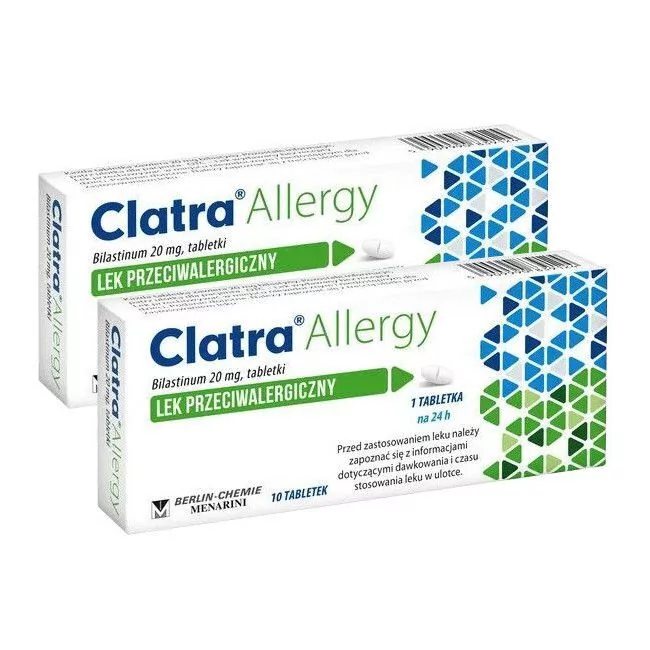 Clatra Allergy Lek przeciwalergiczny, 10 tabletek