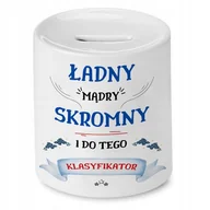 Skarbonki - Skarbonka Dla Klasyfikatora na Urodziny na Prezent z Nadrukiem ze Zdjęciem - miniaturka - grafika 1