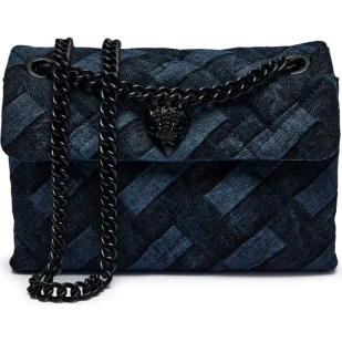 Kurt Geiger Jeansowa torebka na ramię 690-MINI KENSINGTON - Torebki damskie - miniaturka - grafika 1