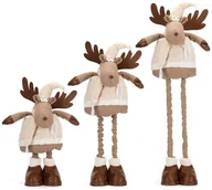 Ozdoby bożonarodzeniowe - Świąteczny renifer 110 cm ozdoba pod choinkę figurka dekoracja bożonarodzeniowa UNIWERSALNY - miniaturka - grafika 1