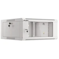 Szafy rack - Lanberg Szafa serwerowa wisząca 19cali 4U 570x600 szara WFFA-5604-10S WFFA-5604-10S - miniaturka - grafika 1