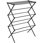 Suszarki na ubrania - Suszarka na pranie GOCKOWIAK Hestia Czarny - miniaturka - grafika 1