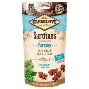 Carnilove Carnilove Przysmak Soft Sardines with Parsley op 50g - Przysmaki dla kotów - miniaturka - grafika 2