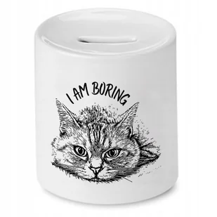 Skarbonka Z Kotkami Kotem Kociak na Prezent z Nadrukiem ze Zdjęciem + Opakowanie na prezent (wzór 04) - Skarbonki - miniaturka - grafika 1