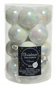 Bombki - Bombki Choinkowe Szklane Zestaw Biały 16 Szt. - miniaturka - grafika 1